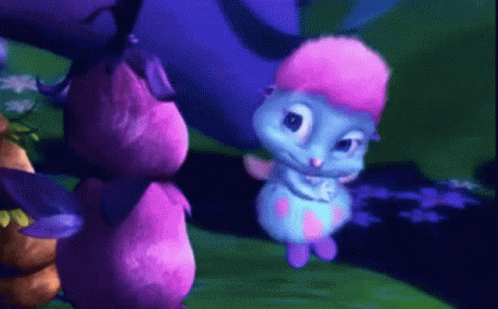 Bibble Flapping Little Wings Barbie Fairytopia GIF