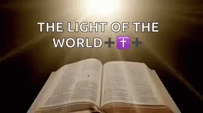 Bible Light Of The World Holy Rays GIF