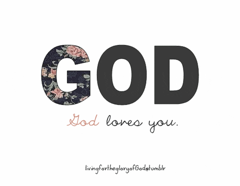 Bible Verse God Loves You GIF