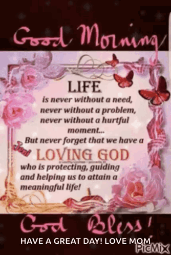 Bible Verse Good Morning God Bless GIF