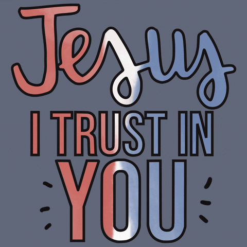 Bible Verse Jesus I Trust In You GIF