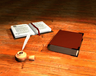 Bible Verse Opening Holy Bible GIF