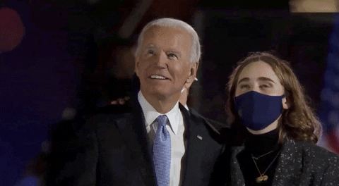 Joe Biden Sweet Moment With Daughter GIF