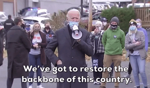 Biden Talking In Megaphone GIF