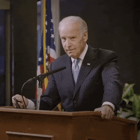 Biden Glaring Eyes GIF