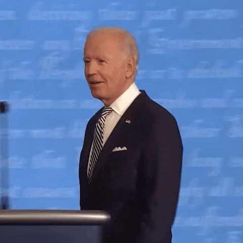 Biden Giving Aja Sign GIF