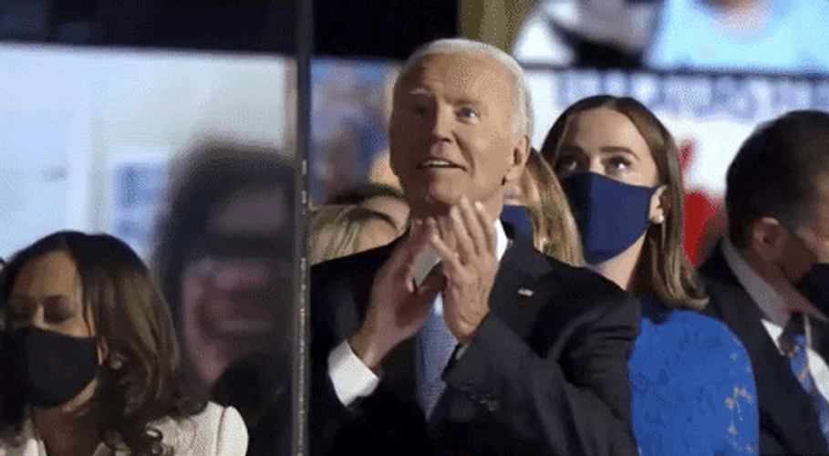 Biden Clapping Hands GIF