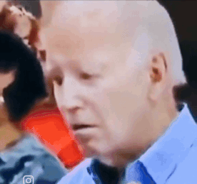Biden Falling Asleep Blank Stare GIF