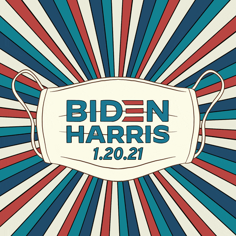 Biden Harris Inauguration Day Mask GIF