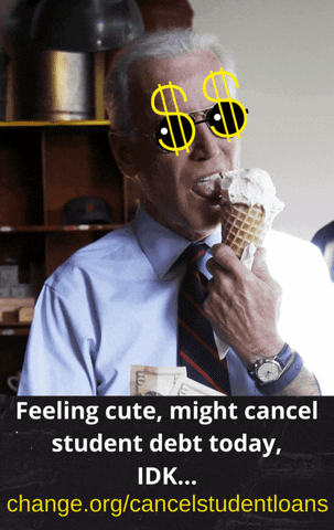 Biden Ice Cream Feeling Cute GIF