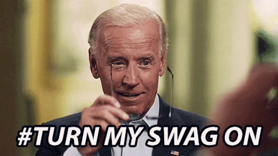 Biden Turn My Swag On GIF