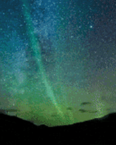 Bienvenido Estas En Sign in Front of Starry Sky