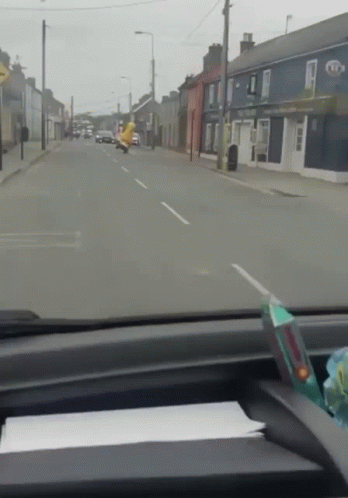 Big Bird Reckless Toy Car Driving GIF