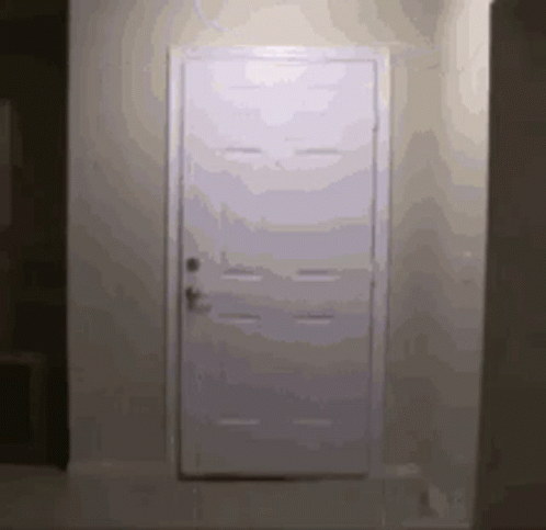 Big Bird Kick Open Door GIF