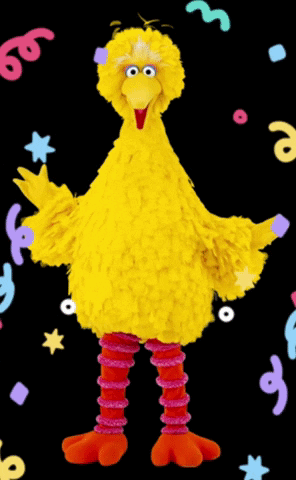 Big Bird Sesame Street Standing