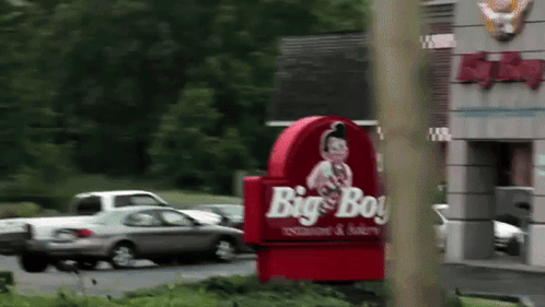 Big Boy Restaurant and Bakery Sign