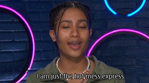 Big Brother Hannah Hot Mess GIF