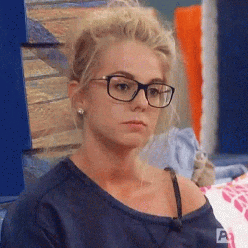 Big Brother Nicole Franzel Again Confused GIF