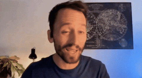 Big But Blogger Explaining GIF
