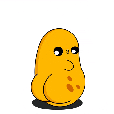 Big Butt Dancing Potato GIF