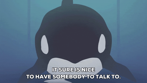 Big Cartoon Orca GIF