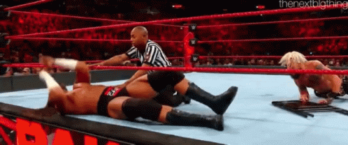 Big Cass Upset GIF