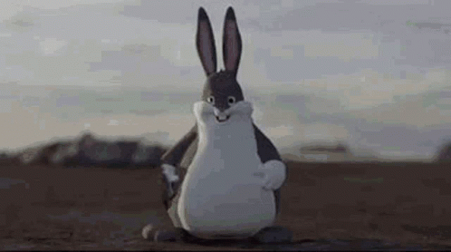 Big Chungus Uno Reverse Card GIF