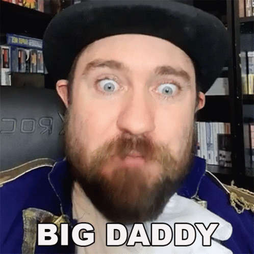 Big Daddy Guy With Black Hat GIF