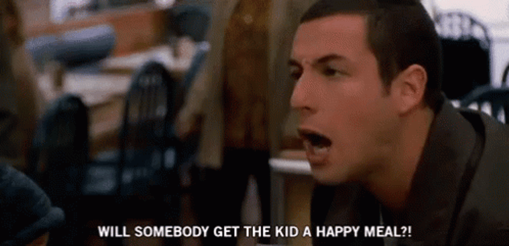 Big Daddy Get The Kid Happy Meal GIF