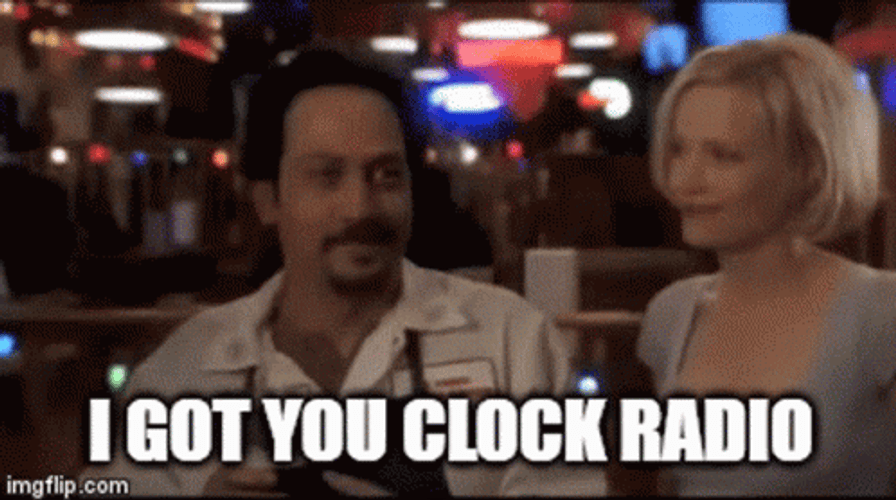 Big Daddy I Got You Clock Radio GIF
