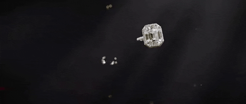 Big Diamond Ring Jewelry GIF