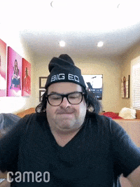 Big Ed Proudly Applauding On Camera GIF