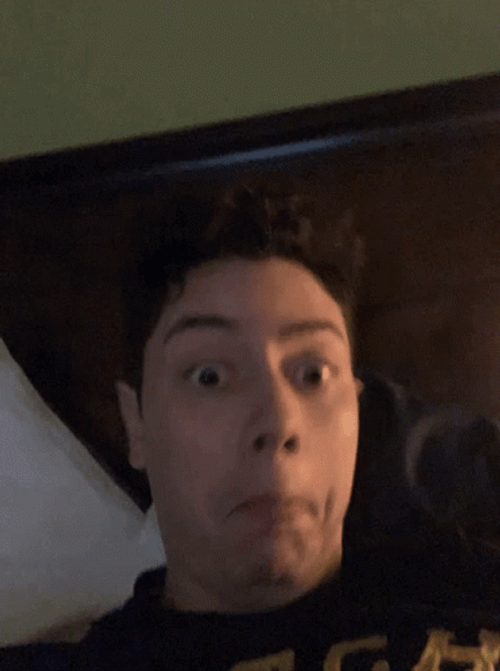 Big Eyes Impressive Reaction GIF