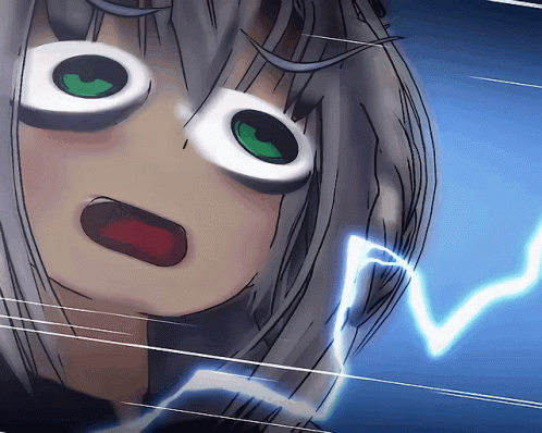 Big Eyes Shirakami Fubuki GIF