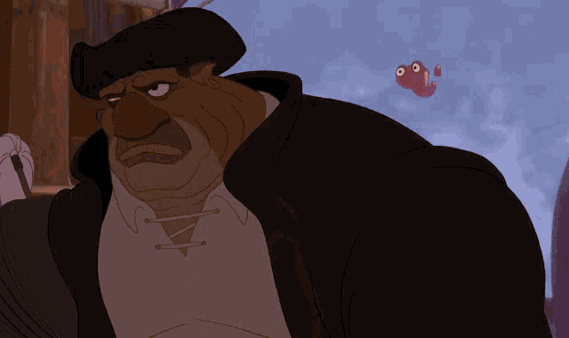 Big Eyes Treasure Planet Morph GIF