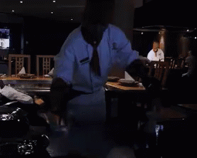 Big Fire Hibachi Making GIF