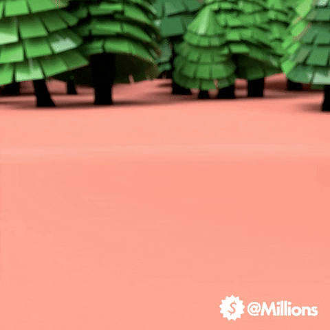 Big Foot Illustration Loop GIF