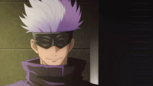 Big Grin Gojo Nice Jujutsu Kaisen GIF