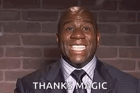 Big Grin Magic Johnson Meme GIF