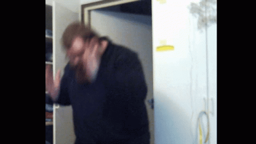 Big Guy Celebratory Robot Dance GIF