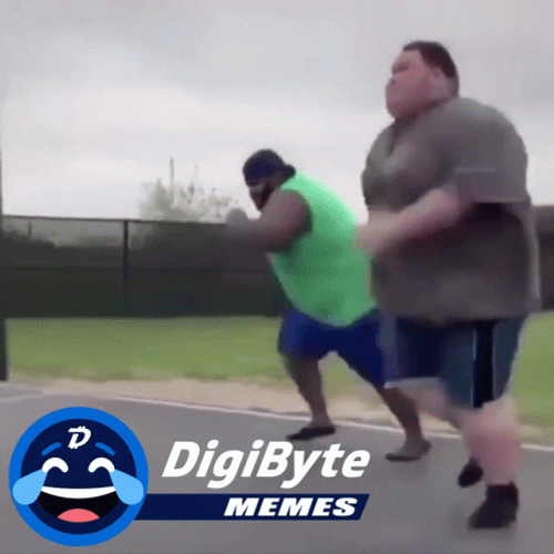 Big Guy Competition Funny Running GIF 
