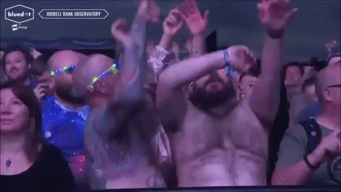 Big Guys Rave Party Looks GIF