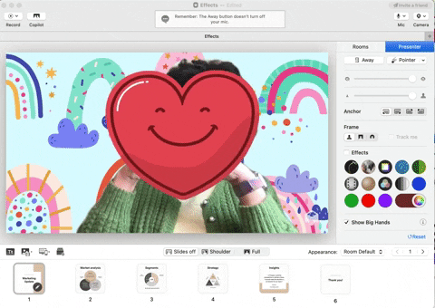 Big Heart Love Picture Editor GIF