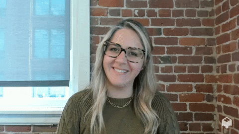 Big Heart Smiling Girl Love GIF