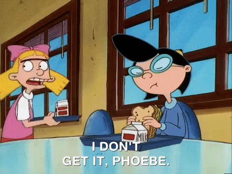 Big Hit Helga And Phoebe Hey Arnold GIF