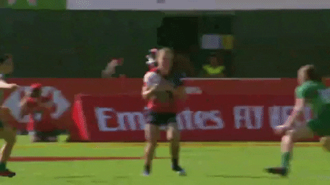 Big Hit Womens Rugby GIF