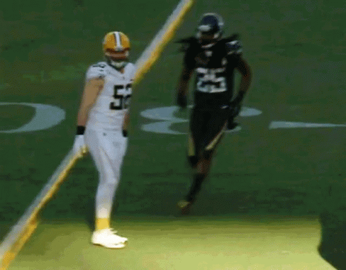 Big Hits Football Brady Cook Tackle Fail GIF