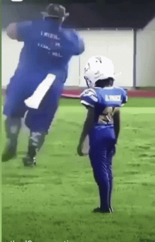 Big Hits Football Funny Chubby Happy Dance GIF