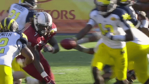 Big Hits Football Ground Scramble GIF