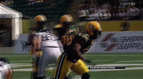 Big Hits Football Synchronized 360 Roll GIF